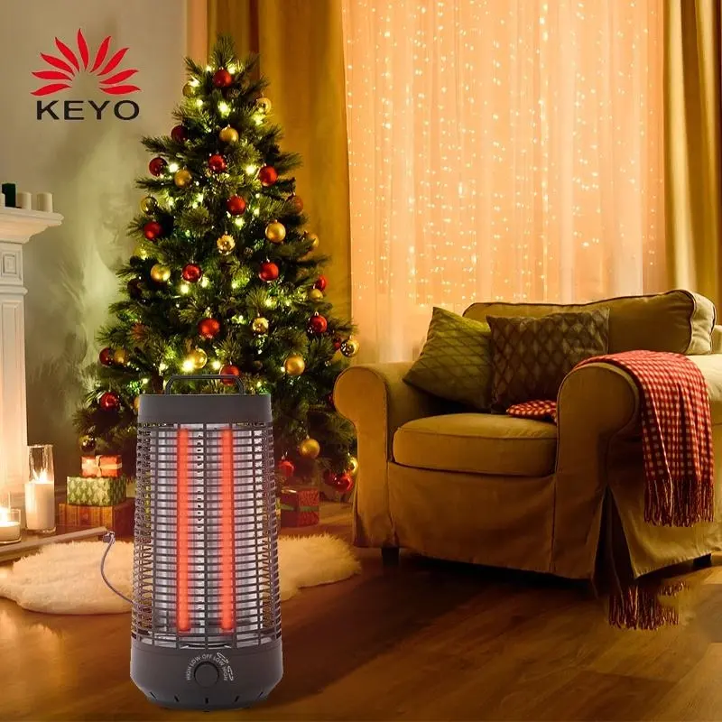 1200w electric ir heaters IPX4 Setpless heating adjust tube lights infrared space electric heaters