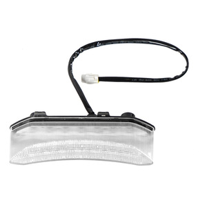 Luz Trasera LED para Raptor 700 YFZ450R, Blanca Ahumada Negra, Mejora de Retrofit Trasero, 1 Lente MP-SL014 - Product Image 1