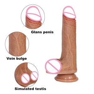 Vibrador de Pene con Calor, Telescópico, Dildo, Tapón Anal, Masturbador, Juguetes Sexuales para Mujeres Adultas - Product Image 2