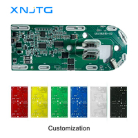 Intelligent pour perceuse meuleuse DYS V8 batterie BMS PCBA 18V 21V 30A Circuit imprimé de Protection avec Li Ion Pack chargeur fonction assemblage