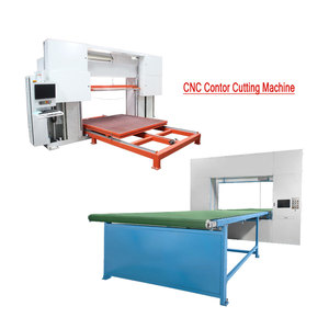 Machine de <span class=keywords><strong>découpe</strong></span> de <span class=keywords><strong>mousse</strong></span> CNC à lame annulaire verticale d'occasion avec moteur et engrenage pour <span class=keywords><strong>canapé</strong></span>, matelas, usine de meubles, 380V - Product Image 1