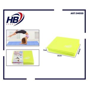 Tapete de Yoga Plegable de PVC de 173*61*4mm, Producto Portátil y Duradero para la Práctica de Yoga - Product Image 3