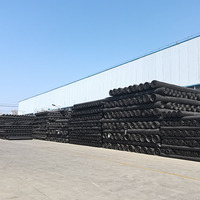 Géogrille plastique biaxiale TGSG noire en PP pour la construction routière, le renforcement des talus et l'amélioration des sols meubles