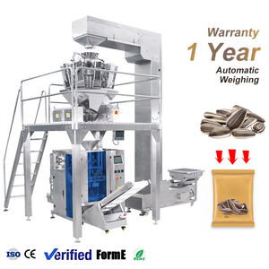 Machine d'emballage automatique haute vitesse VFFS pour noix, snacks, graines de tournesol, raisins et granulés - Product Image 1