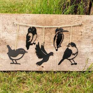 Tuin Ornamenten Metalen Mini Vogels Sets Vogels Silhouet - Product Image 2
