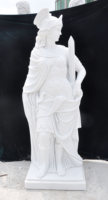 Wholesale Price High Quality Yard Decoration Sculpture Natural Marble Liberty Statues
