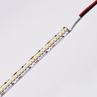 Bande LED SMD Micro 5mm Personnalisable Haute Densité 256LED/m Haute Efficacité 24V 15W/m Haute CRI95+ pour l'Éclairage Commercial