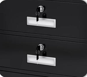 ตู้ลิ้นชัก 5 ชั้น ตู้เก็บเอกสารโลหะ ตู้ข้างเตียง - เหมาะสำหรับใช้ในครัวเรือนและ<span class=keywords><strong>โรงแรม</strong></span> - Product Image 4