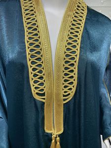 Taille unique arabe dubaï manches chauve-souris Robe vêtements pour femmes Cardigan musulman longue Robe musulmane - Product Image 5