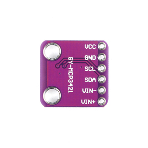 Module MCP3421 <strong>I2C</strong> SOT23-6 Delta-sigma ADC Evaluation Module Board For PICkit Serial Analyzer Module GY MCP3421 - Product Image 2