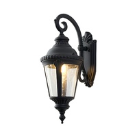 Lanterne extérieure murale Sindom Antique, luminaires de jardin en aluminium