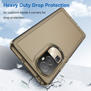 RUGGED SHIELD Custodia Morbida Trasparente in TPU Ecologico di Alta Qualità per <span class=keywords><strong>Oppo</strong></span> Reno10 Pro+ e Reno11 Pro, Antiurto, 3 <span class=keywords><strong>Colori</strong></span> - Product Image 3