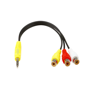 Cable <span class=keywords><strong>de</strong></span> Extensión Oscm Estable <span class=keywords><strong>de</strong></span> 6 Líneas para Europa, Polonia, <span class=keywords><strong>Eslovaquia</strong></span>, Rojo, Blanco, Amarillo, Receptor <span class=keywords><strong>de</strong></span> TV - Product Image 4