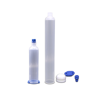 12oz <span class=keywords><strong>semco</strong></span> style pâte à souder seringue LDPE plastique emtpy cartouche de colle 343cc long baril industriel avec dispositifs de retenue - Product Image 6