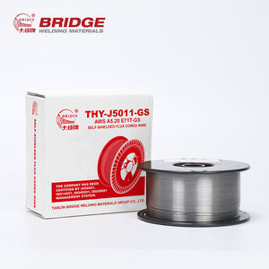 Soldador MIG <span class=keywords><strong>sin</strong></span> <span class=keywords><strong>gas</strong></span> con núcleo de flujo de marca Bridge, 0,8/0,9/1,0mm, cable con núcleo de flujo de 1kg/5kg para máquina de soldadura MIG, 1/5kg, marca Bridge - Product Image 1