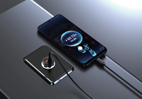 Chargeur de voiture double port 35W Max QC 3.0 + PD 35W, adaptateur de charge rapide pour iPhone et Android