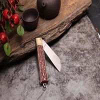 Outils de greffage, couteau de greffage pliable de poche, couteau de greffage professionnel en acier inoxydable, couteau de greffage de jardin écologique