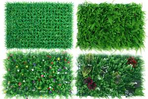Panel Decorativo de Eucalipto <span class=keywords><strong>Artificial</strong></span> de Milán, Fondo de Plástico Moldeado por Inyección, Ecológico, para Decoración de Jardín Exterior en Pascua - Product Image 2