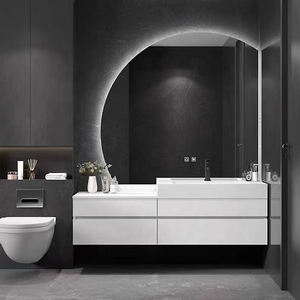 조지 그룹 현대 스타일 싱크대 캐비닛 방수 침실 가구 세트와 최신 벽걸이 형 욕실 세면대 - Product Image 3