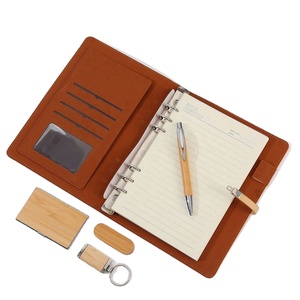 ชุดของขวัญไม้ไผ่แบบกำหนดเอง: แฟลชไดรฟ์ USB พร้อมโลโก้, สมุดบันทึก และพวงกุญแจ - ของขวัญสำหรับองค์กรที่เป็นมิตรกับสิ่งแวดล้อม - Product Image 4
