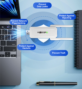 อะแดปเตอร์ไวไฟแบบกำหนดเอง 1300Mbps Wifi5 ดองเกิล 802.11ac การ์ดเครือข่ายไร้สายแบบดูอัลแบนด์ อะแดปเตอร์ไวไฟคอมพิวเตอร์แบบ USB - Product Image 4