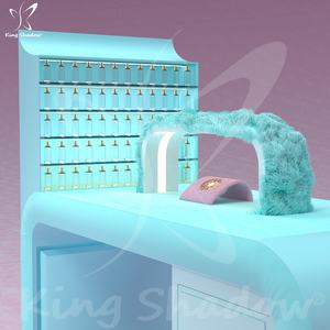 Yeni stil tırnak barı istasyonu salonu mobilya Modern tırnak masası posta masası tırnak sandalye manikür sandalyesi - Product Image 2