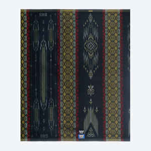 Jacquard Premium Sarong para adultos Classic Gold Motif C45 DKA Negro Amarillo Indonesio Hombres Sarong de Asia Pacífico - Product Image 6