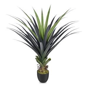 Plantas artificiales al aire libre resistentes a los rayos UV realista 4 pies 120cm planta de <span class=keywords><strong>agave</strong></span> artificial 48 pulgadas planta de <span class=keywords><strong>agave</strong></span> de imitación con pinchos para decoración de Patio - Product Image 1