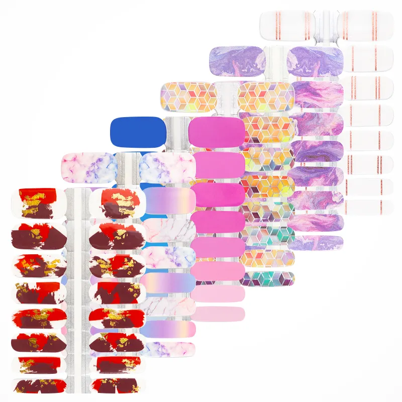 Professional Manicure DIY Nail Art Wraps Supplies Nail Polish Designs Stickers 3dダイヤモンド爪