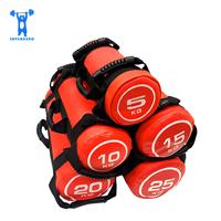 Sac de sable lesté réglable pour entraînement physique, musculation, squats et équipement de fitness
