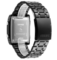 Montre Skmei 1868 en gros de Chine, vente chaude, montre numérique dorée, montre classique en acier inoxydable, montres-bracelets pour hommes