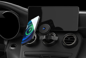 Soporte de teléfono para coche para iPhone 14 13 <span class=keywords><strong>cargador</strong></span> inalámbrico magnético para <span class=keywords><strong>Samsung</strong></span> <span class=keywords><strong>Galaxy</strong></span> 15W <span class=keywords><strong>cargador</strong></span> inalámbrico Cai de carga rápida para teléfono - Product Image 3