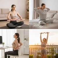 Barra de Curl para Gimnasio en Casa, Barra Ergonómica para Ejercicios de Cuerpo Completo, Accesorio de Gimnasio en Casa, Venta Caliente