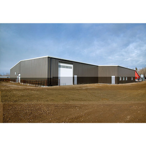 Plans de construction d'ateliers industriels préfabriqués en acier modernes, imperméables et économiques à vendre - Product Image 1