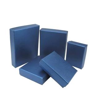 Wholesale Custom <b>Black</b> Jewelry <b>Box</b> for Rings and Earrings Printed Logo New Jewelry Packaging - Product Image 3