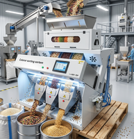 Trieuse optique intelligente 1 canal pour noix, grains de café, céréales et petits grains de riz, avec IA, fabriquée en Chine