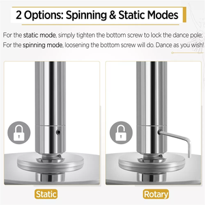 Stripper <span class=keywords><strong>pole</strong></span> <span class=keywords><strong>Dance</strong></span> Barre <span class=keywords><strong>Pole</strong></span> Dancing Ejercicio para Home Gym Party Club School - Product Image 4