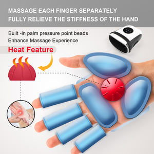 اليد آلة تدليك مع الحرارة البسيطة الهواء ضغط الكهربائية اللاسلكي النخيل مُدلك يدوي - Product Image 4