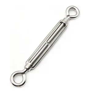 DIN1480 Factory Price Rigging Hardware Eye And Hook Turnbuckle Stainless Steel Turnbuckle