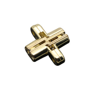 Hidden Cross <b>Hinge</b> Zinc Alloy <b>Spring</b> <b>Hinge</b> Flush Mount Modern Furniture <b>Hinge</b> Small Silver Gold - Product Image 4