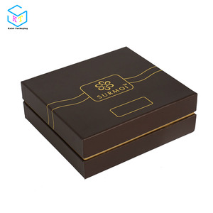 ที่กำหนดเองสีน้ำตาลสองชิ้นเทคโนโลยีขั้นสูงกล่อง <span class=keywords><strong>Parer</strong></span> เครื่องสำอางที่มีโฟม EVA - Product Image 2