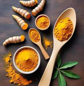 Poudre de curcuma pure et vibrante |   Potentiel élevé de curcuminoïdes |   Couleur <span class=keywords><strong>jaune</strong></span> doré |   Utilisations culinaires et de colorants naturels - Product Image 5