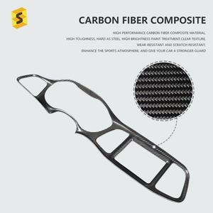 Ricambi <span class=keywords><strong>Auto</strong></span> in fibra di carbonio per decorazione cruscotto <span class=keywords><strong>Auto</strong></span> per Dodge Challenger - Product Image 3