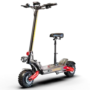 2022 yüksek kaliteli Nanrobot LS7 + 72V 11 inç 2 tekerlekli yağ lastik yetişkin katlanabilir e scooter hızlı elektrikli scooter