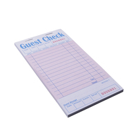 Restaurant livre personnalisé pour reçu livre papier NCR avec numéro et logo 1ply 2ply 3ply Carbon Paper book