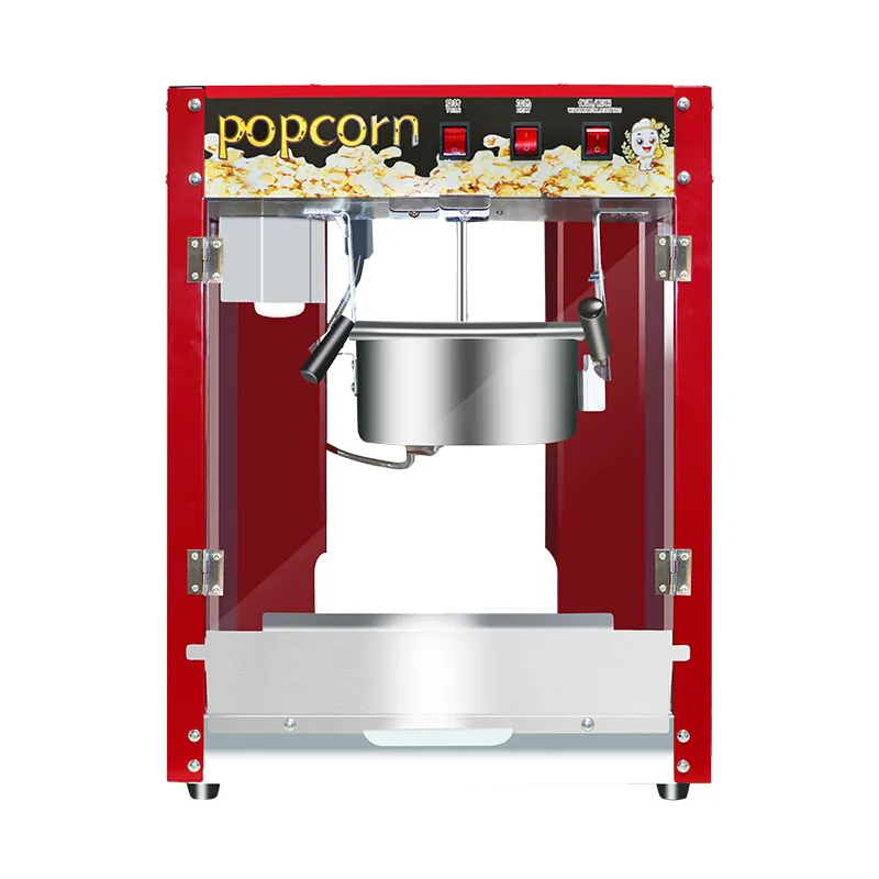 Industriële Elektrische Popcorn Machine Prijs Commerciële Caramel Popcorn Maker Machine