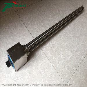 Máy Sưởi Hình Ống Đun Sôi Ngâm Nước Mặt Bích Kích Thước Tùy Chỉnh Jiangsu Yancheng Có Kiểm Soát Nhiệt Độ - Product Image 3