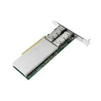 Adaptador de Red Ethernet E810-CQDA2 100GbE de Doble Puerto 16GT/s Pcie4.0 X16 Lanes QSFP28, Tarjeta E810CQDA2 E810CQDA2BLK E810-2CQDA2
