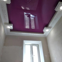 Film brillant de couleur de plafond extensible en PVC de couleur Msd pour la décoration Film PVC brillant pour plafond extensible Msd-glossy Details