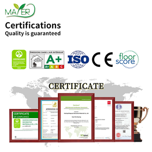 Xương cá không thấm nước 8 mét SPC sàn bấm vào khóa sang trọng Vinyl tấm ván gỗ hạt SPC Sàn Vinyl cho nhà trong nhà sử dụng - Product Image 4